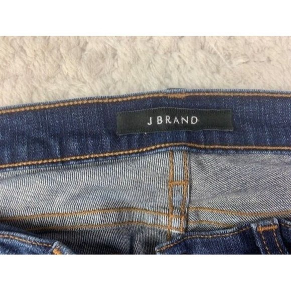 J Brand Size 16.5X29.5 (Measured) Womens Skinny Jeans League Stretch Low… - Picture 2 of 3